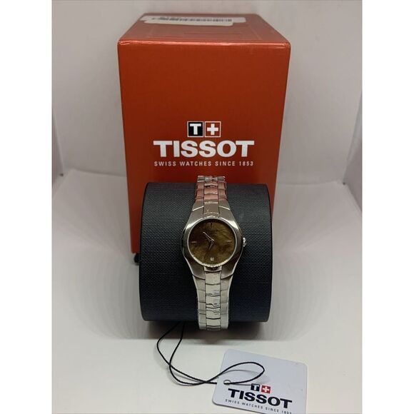 Tissot T0966.009.11.431.00 Womens Stainless Steel Analog Dial Quartz Watch WAT10 - Picture 2 of 12